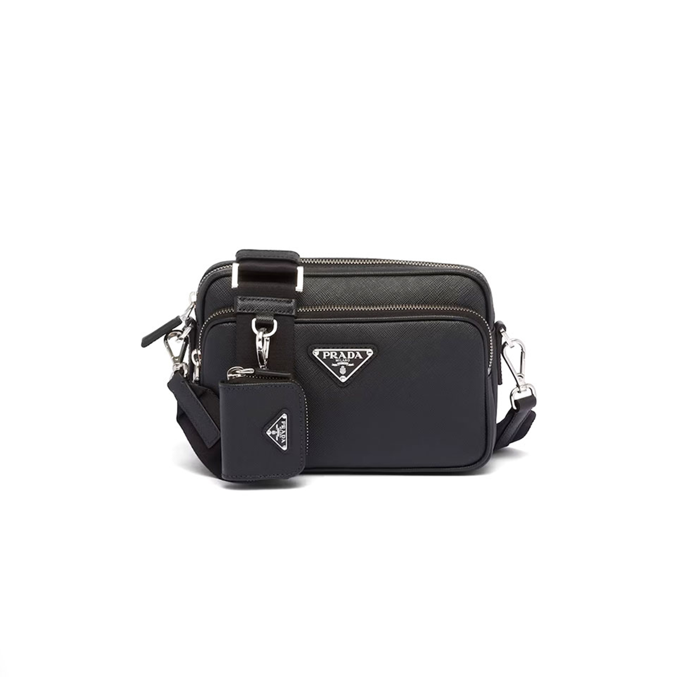 PRADA SAFFIANO LEATHER SHOULDER BAG 2VH170 (20*13.5*7cm)